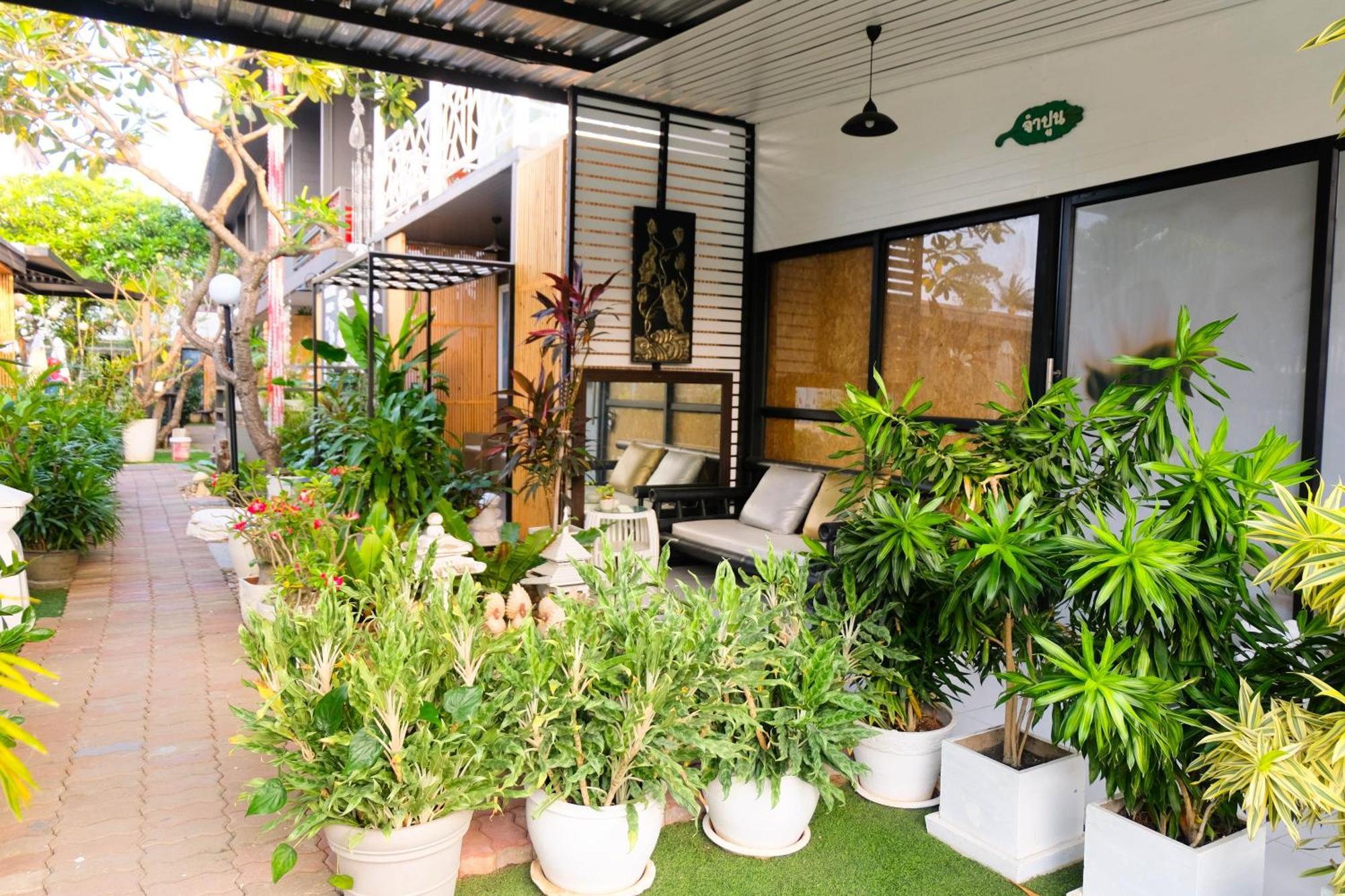 查汶海滩 Baan Poon Garden酒店 外观 照片
